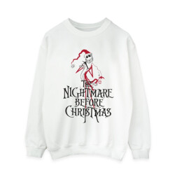 Li-cense Disney dames the nightmare before christmas kerstman sweatshirt