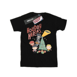 Li-cense Dc comics heren justice league holiday heroes t-shirt