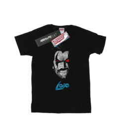 Li-cense Dc comics meisjes lobo gezicht katoenen t-shirt