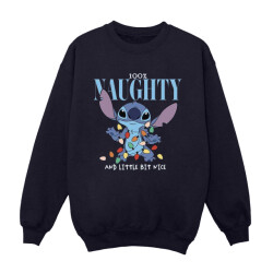 Li-cense Disney dames lilo & stitch naughty & nice sweatshirt