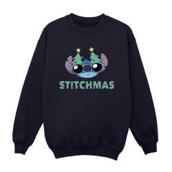 Li-cense Disney dames lilo & stitch stitchmas bril sweatshirt