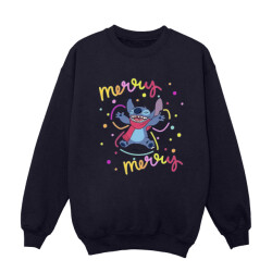Li-cense Disney dames lilo & stitch vrolijk regenboog sweatshirt