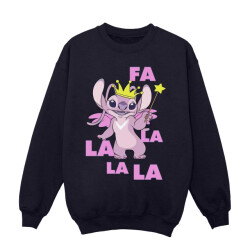 Li-cense Disney dames lilo & stitch angel fa la la sweatshirt