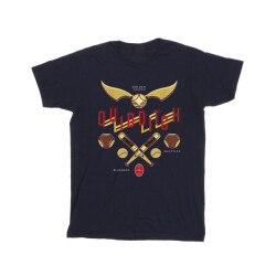 Li-cense Harry potter heren zwerkbal gouden snaai t-shirt