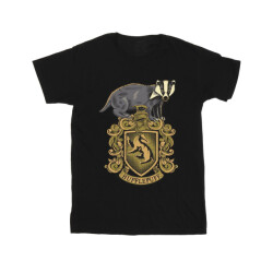 Li-cense Harry potter heren hufflepuff schets crest t-shirt