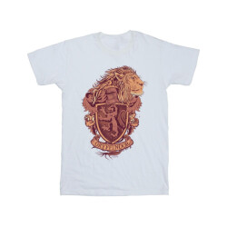 Li-cense Harry potter heren gryffindor schets crest t-shirt