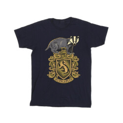 Li-cense Harry potter heren hufflepuff schets crest t-shirt
