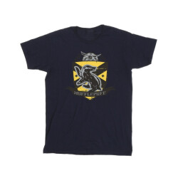 Li-cense Harry potter heren hufflepuff borstembleem t-shirt