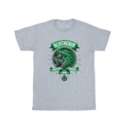 Li-cense Harry potter meisjes slytherin toon crest katoenen t-shirt