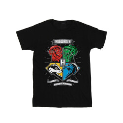 Li-cense Harry potter meisjes zweinstein toon crest katoenen t-shirt