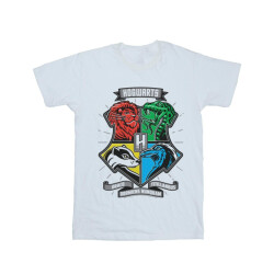 Li-cense Harry potter heren zweinstein toon crest t-shirt