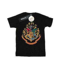 Li-cense Harry potter heren hogwarts crest goud inkt t-shirt