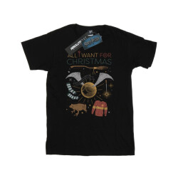 Li-cense Harry potter heren alles wat ik wil voor kerstmis t-shirt