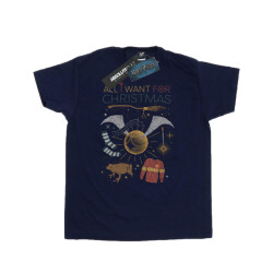 Li-cense Harry potter heren alles wat ik wil voor kerstmis t-shirt
