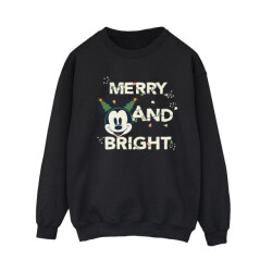 Li-cense Disney dames mickey mouse merry & bright sweatshirt