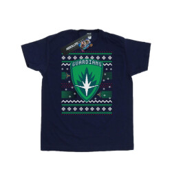 Li-cense Marvel heren guardians of the galaxy fair isle t-shirt