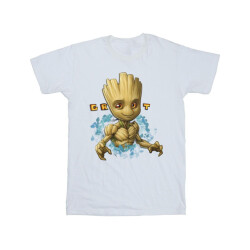 Li-cense Guardians of the galaxy heren groot bloemen t-shirt
