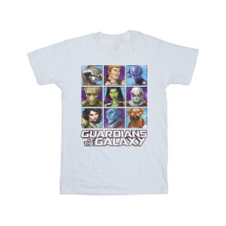 Li-cense Guardians of the galaxy mens karakter vierkantjes t-shirt