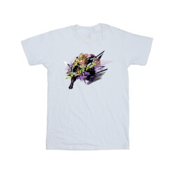 Li-cense Marvel heren guardians of the galaxy abstract drax t-shirt
