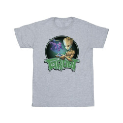 Li-cense Marvel meisjes guardians of the galaxy groot gaming ring katoenen t-shirt