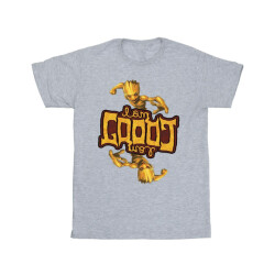 Li-cense Marvel meisjes guardians of the galaxy groot omgekeerd graan katoen t-shirt