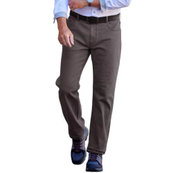 Atlas For Men Heren elastische taille regular jeans