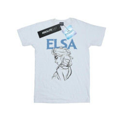Li-cense Disney heren frozen elsa profiel schets t-shirt
