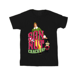 Li-cense Elf meisjes zoon van een notenkraker katoenen t-shirt