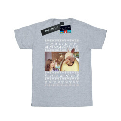 Li-cense Friends dames fair isle holiday armadillo cotton boyfriend t-shirt