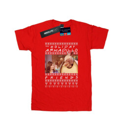 Li-cense Friends dames fair isle holiday armadillo cotton boyfriend t-shirt