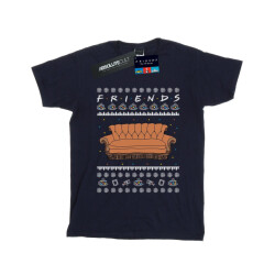 Li-cense Friends dames fair isle couch cotton boyfriend t-shirt