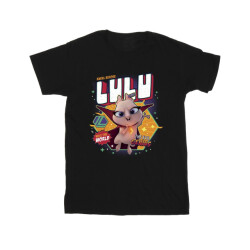 Li-cense Dc comics meisjes dc league of super-pets lulu evil genius katoenen t-shirt