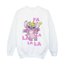 Li-cense Disney dames lilo & stitch angel fa la la sweatshirt