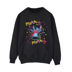 Li-cense Disney dames lilo & stitch vrolijk regenboog sweatshirt