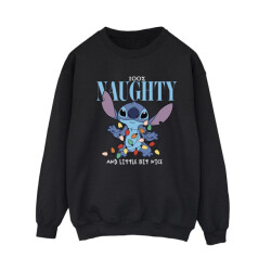 Li-cense Disney dames lilo & stitch naughty & nice sweatshirt