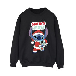 Li-cense Disney dames lilo & stitch santa´s here sweatshirt