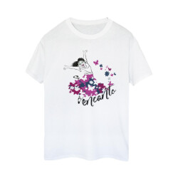 Li-cense Disney dames encanto mirabel bloem katoenen vriendje t-shirt