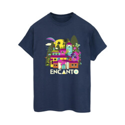 Li-cense Disney dames encanto veel huizen katoenen vriendje t-shirt