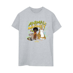 Li-cense Disney dames encanto animal magnet cotton boyfriend t-shirt