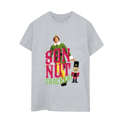 Li-cense Elf dames zoon van een notenkraker katoenen vriendje t-shirt