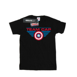 Li-cense Marvel meisjes captain america civil war team cap katoenen t-shirt