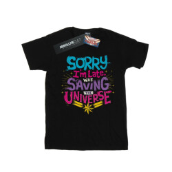 Li-cense Marvel meisjes captain saving the universe katoenen t-shirt