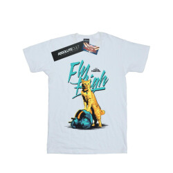 Li-cense Marvel meisjes captain fly high katoenen t-shirt