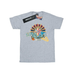 Li-cense Marvel meisjes captain star power katoenen t-shirt