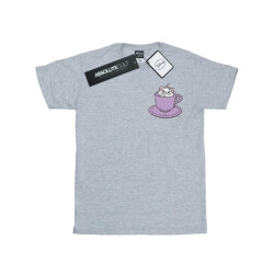 Li-cense Disney meisjes aristokatten marie in cup borstprint katoenen t-shirt