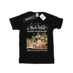 Li-cense Disney meisjes sneeuwwitje en de zeven dwergen katoenen t-shirt