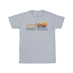 Li-cense Disney meisjes cars explore the open road katoenen t-shirt
