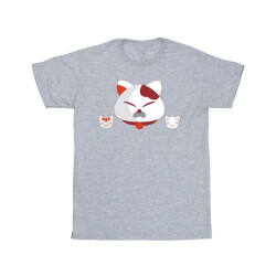 Li-cense Disney meisjes big hero 6 baymax kitten heads katoenen t-shirt