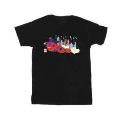 Li-cense Disney meisjes big hero 6 baymax hiro brug katoenen t-shirt
