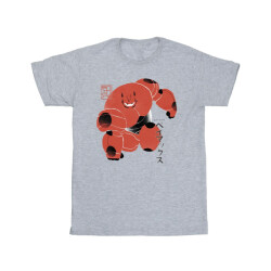Li-cense Disney meisjes big hero 6 baymax suite pose katoenen t-shirt